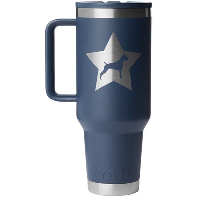 YETI® Rambler® 40 Oz Travel Straw Mug with Color-Matched Straw Lid