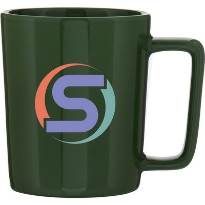 14 oz Madrid Ceramic Mug (Forest Green)