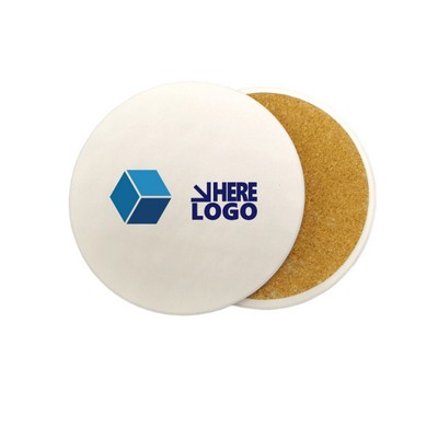 Full Color Sublimation Water absorbent Ceramic Cup Coaster