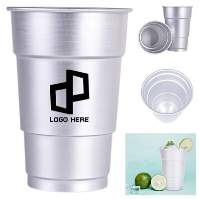 Reusable 16Oz Aluminum Drinking Cups