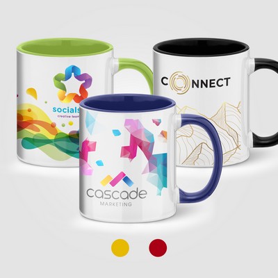 SimpliColor 12 oz. Ceramic Mug with ColorPop - Sublimation