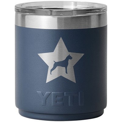 YETI® Rambler® 10 oz Stackable Lowball With DuraSip™ Ceramic Lining