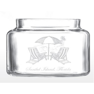 8 Oz. Colonial Glass Jar