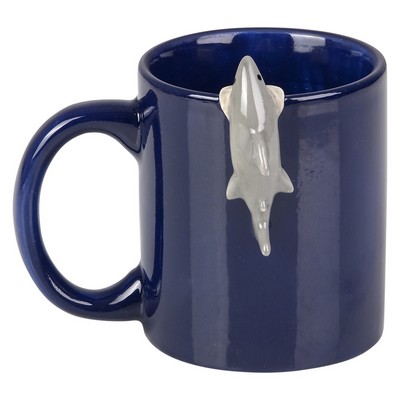 Hanging Great White Shark Mug
