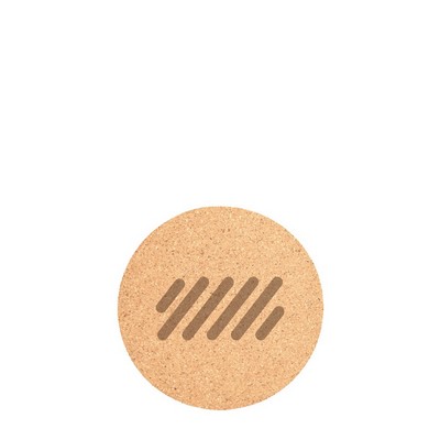 Round Cork Coaster