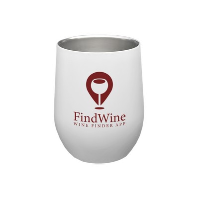 11 Oz. Porter Stainless Steel Wine Glasses