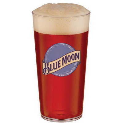 22 Oz. Plastic Pint Glass