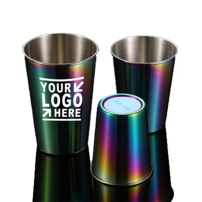 12 Oz. Stainless Steel Stackable Pint Cups Tumblers