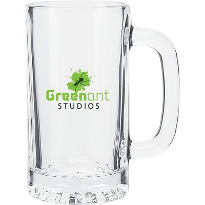 16 oz Tankard Glass Mug (Clear)