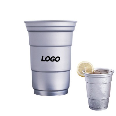 Vibrant Reusable Aluminum Chill Drink Cup